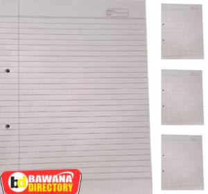 Punched Sheet(Double Side Ruled)